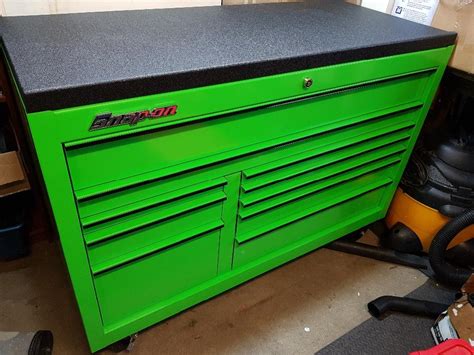 electric green tool box|bright green tool box.